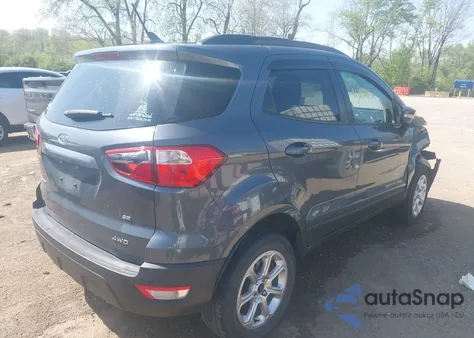 2020 Ford Ecosport Se из США, поврежденный, VIN MAJ6S3GL3LC319729
